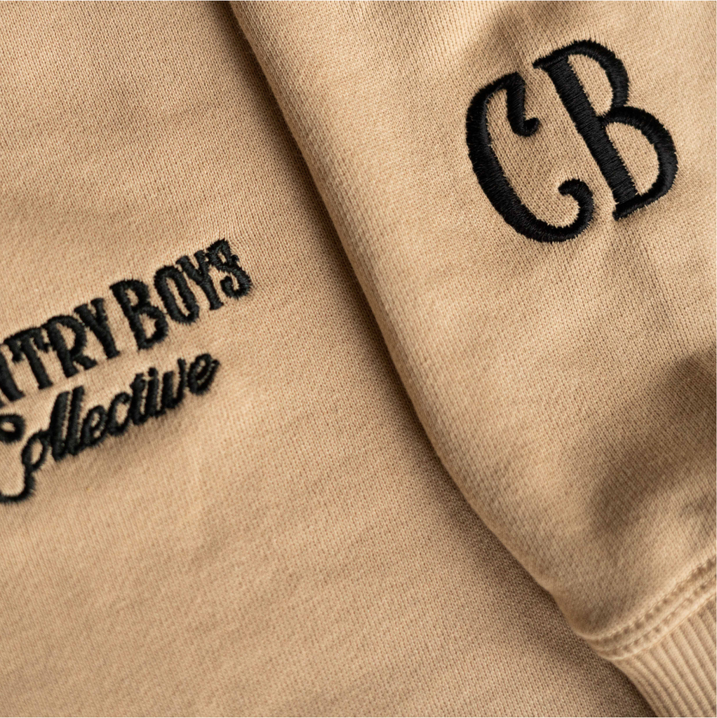 Country Boys Tan Roundneck Jumper