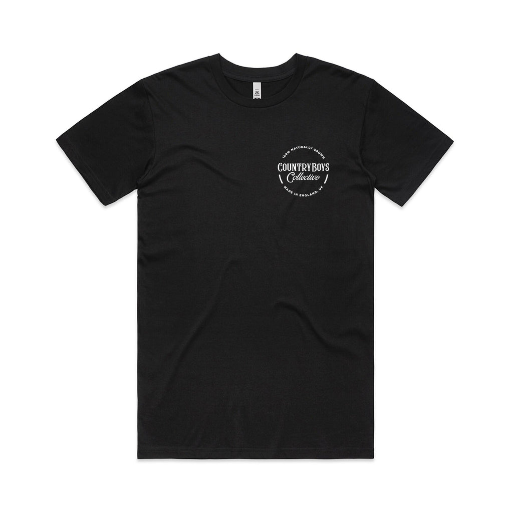 Country Boys Short Sleeve T-Shirt - Black